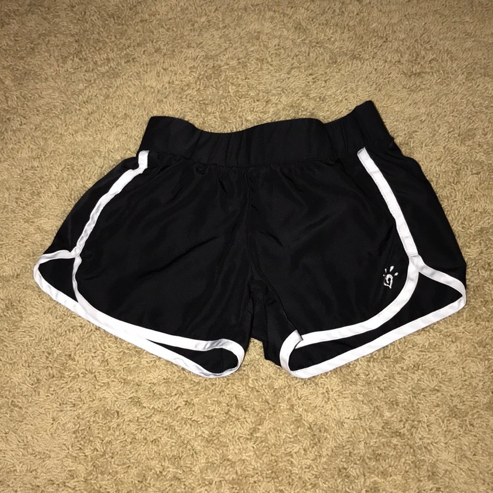 black justice athletic shorts